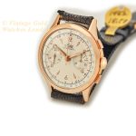 Avia, Chronograph 18ct Pink Gold 1962 – Original Dial – Museum Condition mobile navigation (6)