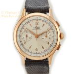 Avia, Chronograph 18ct Pink Gold 1962 – Original Dial – Museum Condition mobile navigation (4)