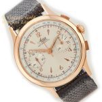 Avia, Chronograph 18ct Pink Gold 1962 – Original Dial – Museum Condition mobile navigation (1)