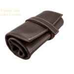 Soft Leather Watch Roll – Brown mobile navigation (3)