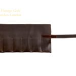 Soft Leather Watch Roll – Brown mobile navigation (11)