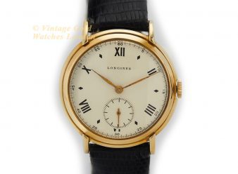 Longines Cal.12.68Z 9ct 1951 36mm