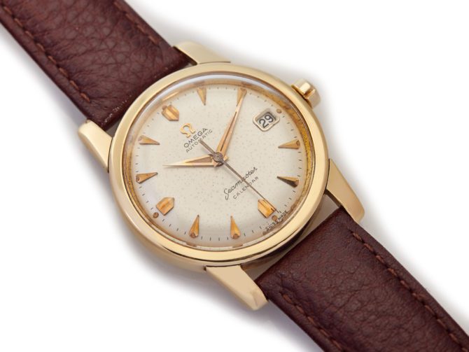 Omega Seamaster Calendar Cal.503 18ct 1958 (12)