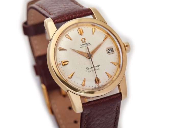 Omega Seamaster Calendar Cal.503 18ct 1958 (13)