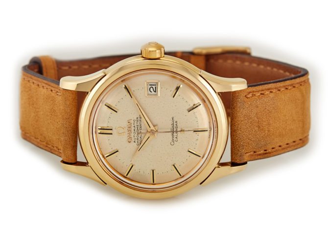 Omega Constellation Calendar Cal.504 Date Automatic 18ct 1959 – Original Dial (6)