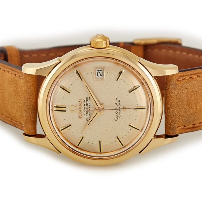 Omega Constellation Calendar Cal.504 Date Automatic 18ct 1959 – Original Dial (5)