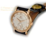 Omega Cal.342 Bumper Automatic 18ct Pink Gold 1950 – Original Dial mobile navigation (6)