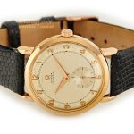 Omega Cal.342 Bumper Automatic 18ct Pink Gold 1950 – Original Dial mobile navigation (14)