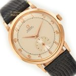 Omega Cal.342 Bumper Automatic 18ct Pink Gold 1950 – Original Dial mobile navigation (15)