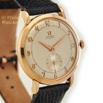 Omega Cal.342 Bumper Automatic 18ct Pink Gold 1950 – Original Dial mobile navigation (3)