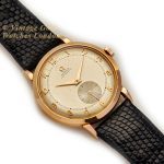 Omega Cal.342 Bumper Automatic 18ct Pink Gold 1950 – Original Dial mobile navigation (8)