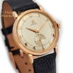 Omega Cal.342 Bumper Automatic 18ct Pink Gold 1950 – Original Dial mobile navigation (2)