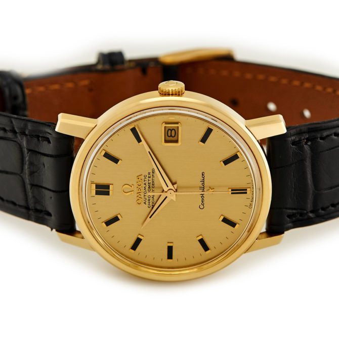 Omega Constellation Cal.564 18ct 1968 Solid Gold Dial – Museum Condition! (3)