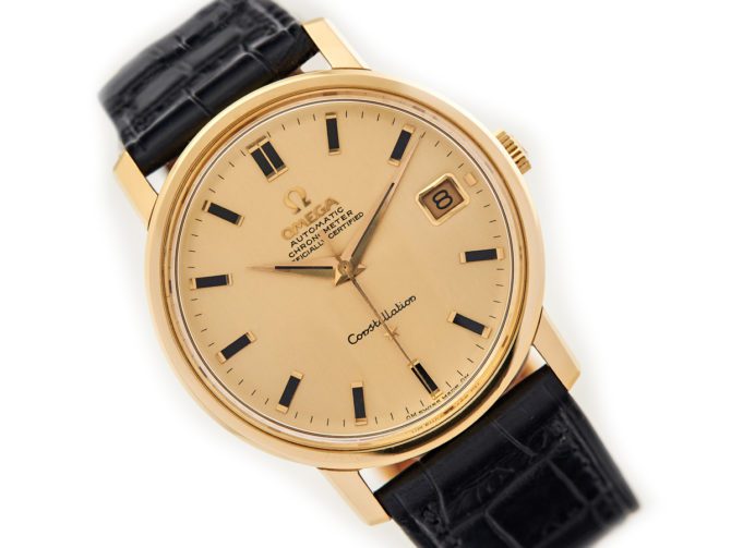 Omega Constellation Cal.564 18ct 1968 Solid Gold Dial – Museum Condition! (5)