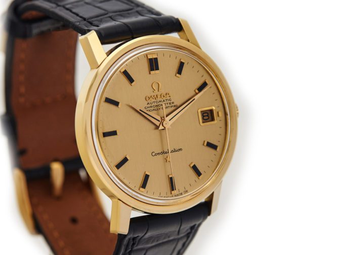 Omega Constellation Cal.564 18ct 1968 Solid Gold Dial – Museum Condition! (9)