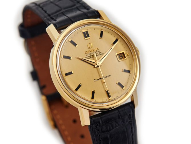 Omega Constellation Cal.564 18ct 1968 Solid Gold Dial – Museum Condition! (11)