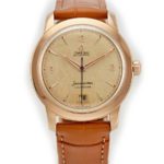 Omega Seamaster Calendar Cal.355 Bumper Automatic 18ct Pink Gold 1954 – Original Dial mobile navigation (10)