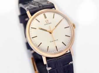 Omega Genève Cal.601 9ct 1970 - hover