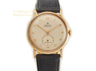 Rolex Precision Chronometer 18ct 1950