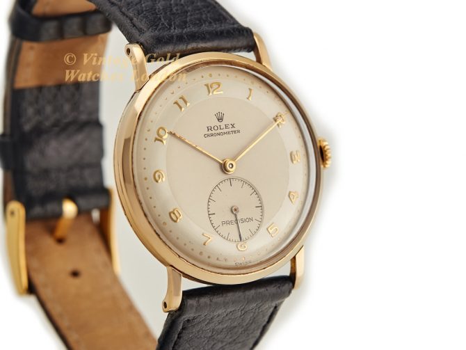 Rolex Precision Chronometer 18ct 1950 (3)