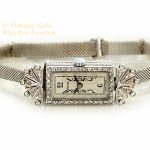 Ladies Rolex in Diamond and 18ct White Gold 1924 mobile navigation (7)