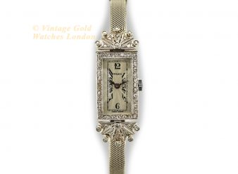 Ladies Rolex in Diamond and 18ct White Gold 1924