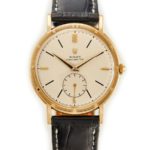 Rolex Precision Metropolitan Chronometer Sub-Dial 14ct 1953 mobile navigation (10)