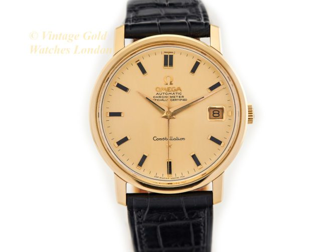 Omega Constellation Cal.564 18ct 1968 Solid Gold Dial – Museum Condition! (22)