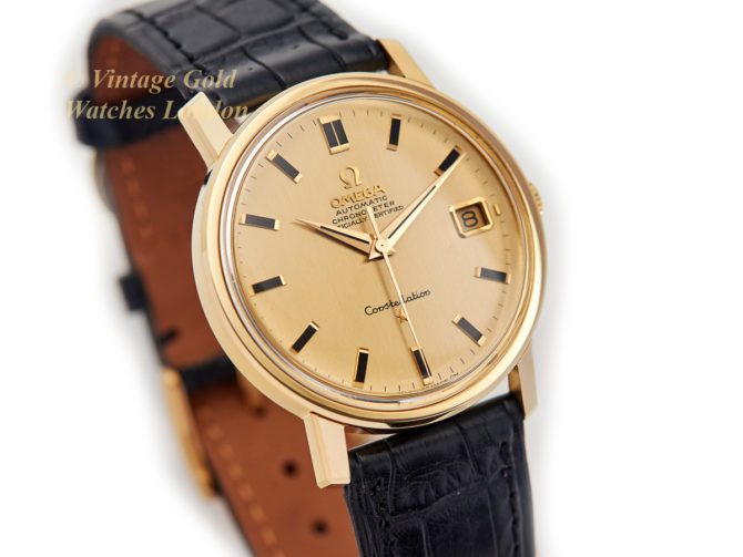 Omega Constellation Cal.564 18ct 1968 Solid Gold Dial – Museum Condition! (18)