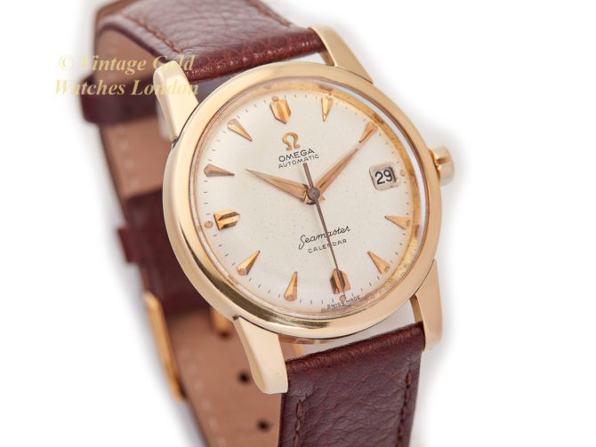 Omega Seamaster Calendar Cal.503 18ct 1958 (19)