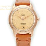 Omega Seamaster Calendar Cal.355 Bumper Automatic 18ct Pink Gold 1954 – Original Dial mobile navigation (22)