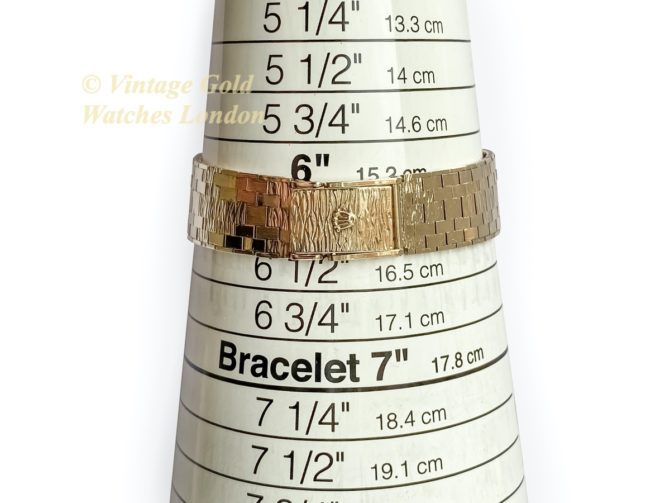 1965 Ladies Rolex Precision 9ct on Original Bracelet (43)