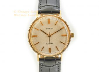 Cartier Automatic 18ct ‘Sands of Time’ Dial c1967