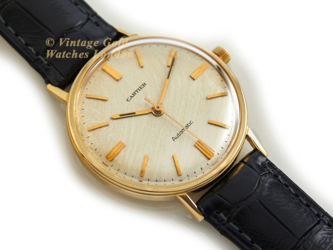 Cartier Automatic 18ct ‘Sands of Time’ Dial c1967 (8)