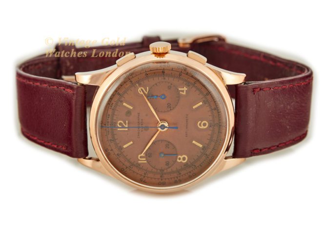 Chrono Suisse Cal.48 18ct Pink Gold Chronograph 1948 (26)