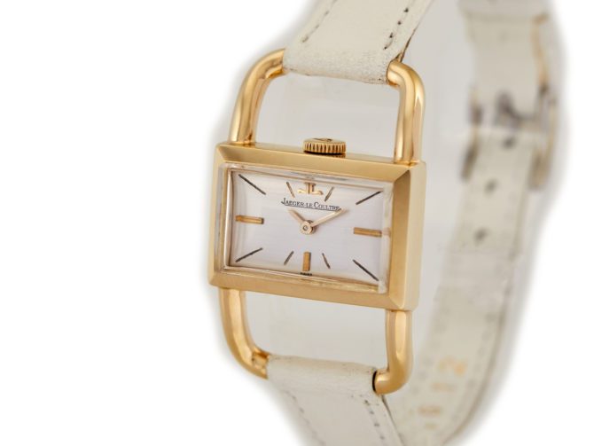 Ladies Jaeger-LeCoultre : Hermes Etrier, 18ct 1963 ‘Luchetto’ (11)