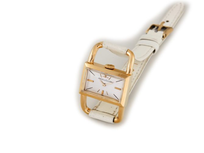 Ladies Jaeger-LeCoultre : Hermes Etrier, 18ct 1963 ‘Luchetto’ (3)