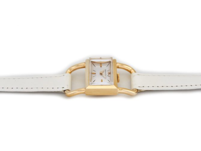 Ladies Jaeger-LeCoultre : Hermes Etrier, 18ct 1963 ‘Luchetto’ (5)