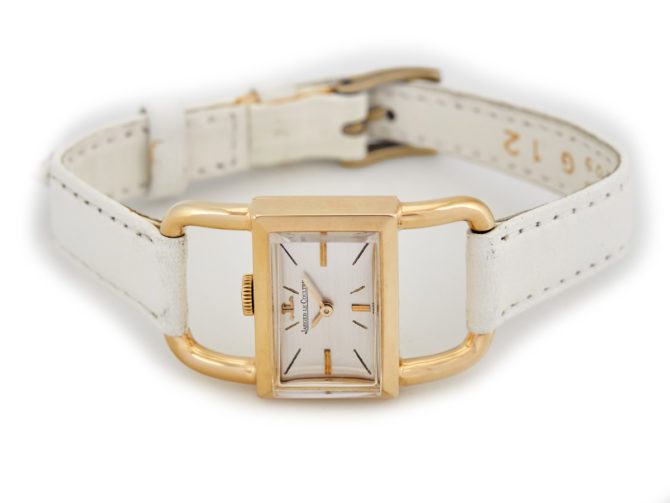 Ladies Jaeger-LeCoultre : Hermes Etrier, 18ct 1963 ‘Luchetto’ (7)