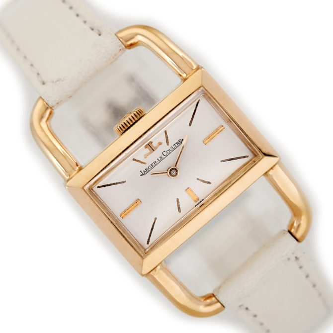 Ladies Jaeger-LeCoultre : Hermes Etrier, 18ct 1963 ‘Luchetto’ (9)