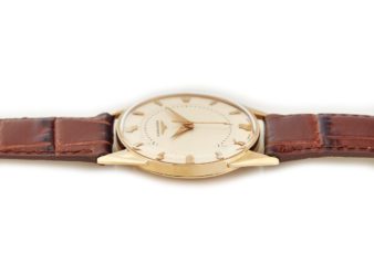 Longines Cal.23ZS 14ct 1955 Guilloche Dial