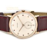 Movado Cal.470 18ct Pink Gold, Ruby Studded Dial, c1958 mobile navigation (42)