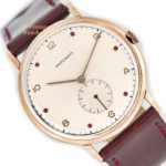 Movado Cal.470 18ct Pink Gold, Ruby Studded Dial, c1958 mobile navigation (40)