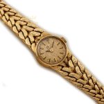 Ladies Omega 18ct on Original 18ct Bracelet 1971 mobile navigation (8)