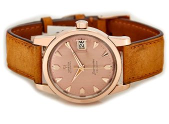 Omega Seamaster Calendar Cal.503 18ct Pink Gold 1957