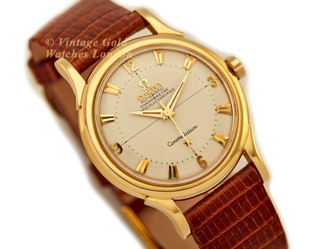 Omega Constellation Cal.354 Bumper Automatic 18ct 1959 – Quilted Dial (3)