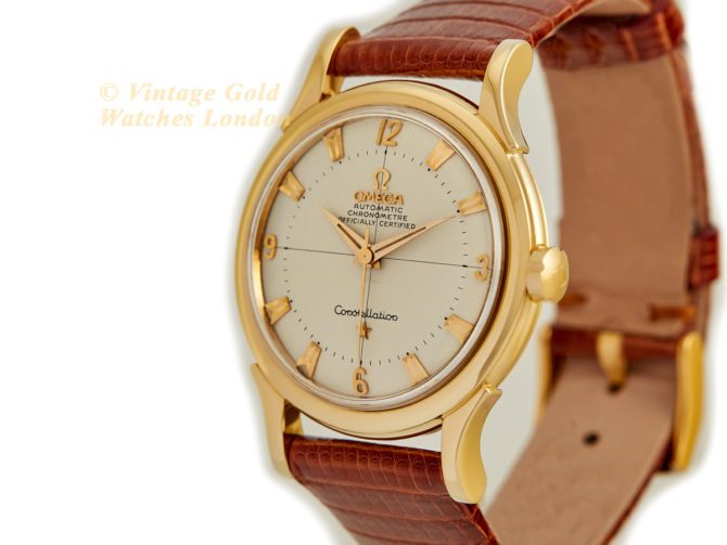 Omega Constellation Cal.354 Bumper Automatic 18ct 1959 – Quilted Dial (9)