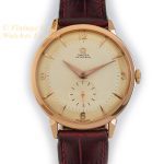 Omega Cal.491 Automatic 18ct Pink Gold 1955 37.5mm Two Tone Dial mobile navigation (4)