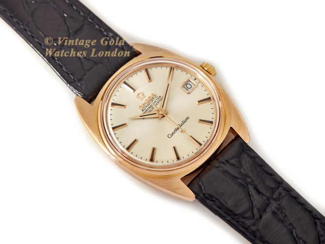 Omega Constellation Tonneau 18ct Pink Gold 1968 (8)