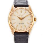 Rolex Oyster Perpetual Cal.1030 18ct 1959 Quilted Dial mobile navigation (7)